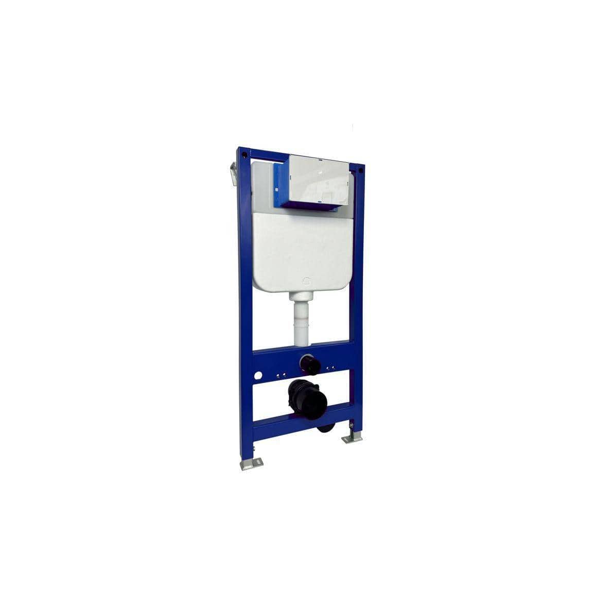 Aquarius Bathrooms Wall Hung Toilet Aquarius Urbano Rimless Wall Hung Toilet Pack with Frame, Flush Plate, Soft Closing Seat and Hinge Covers