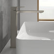Villeroy & Boch Tall Basin Tap Brushed Nickel Matt Villeroy & Boch Subway 3.0 Tall Basin Mixer Tap