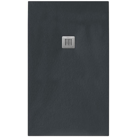 Tissino Rectangle Shower Tray 1200 x 800mm Tissino Giorgio2 Rectangle Shower Tray in Graphite Slate