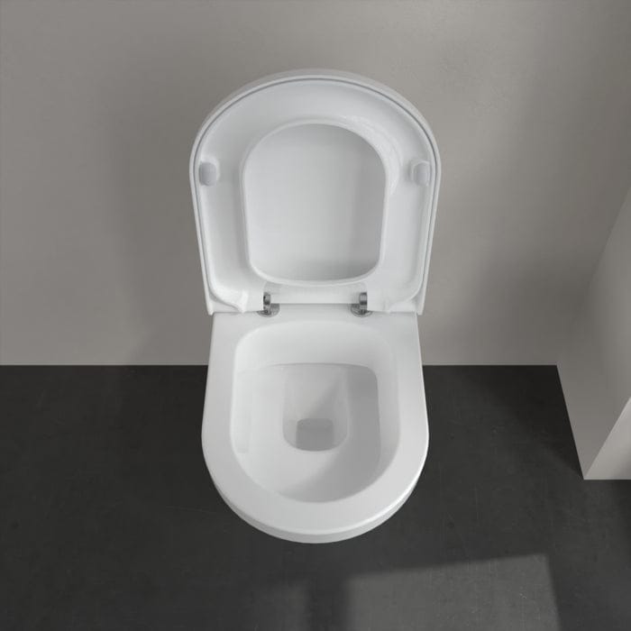 Villeroy & Boch Wall Hung Toilet Villeroy & Boch Hommage Traditional Wall Hung Toilet with Seat