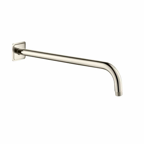 JTP Fixed Shower Arm Nickel JTP Grosvenor Wall Mounted 400mm Shower Arm