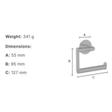 Smedbo Toilet Roll Holder Smedbo Dot Self-Adhesive Toilet Roll Holder