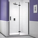 Merlyn Ionic Essence Frameless Hinged Shower Door and Inline Panel