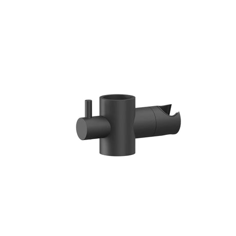 Crosswater Grab Rail/Bar Matt Black Crosswater Handset Holder Attachment for Angled Grab Bar