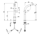 Crosswater Tall Basin Tap Crosswater Ixora Tall Basin Mixer Tap