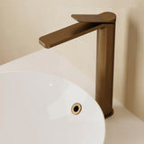 Crosswater Mono Basin Tap Brushed Bronze Crosswater Glide II Tall Mono Basin Mixer Tap