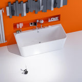 Imex Back to Wall Freestanding Baths Imex Ravine Back to Wall Freestanding Bath