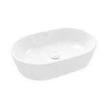 Villeroy & Boch Countertop Basin Villeroy & Boch Architectura Oval 600mm Countertop Basin (with Overflow) in Alpin White