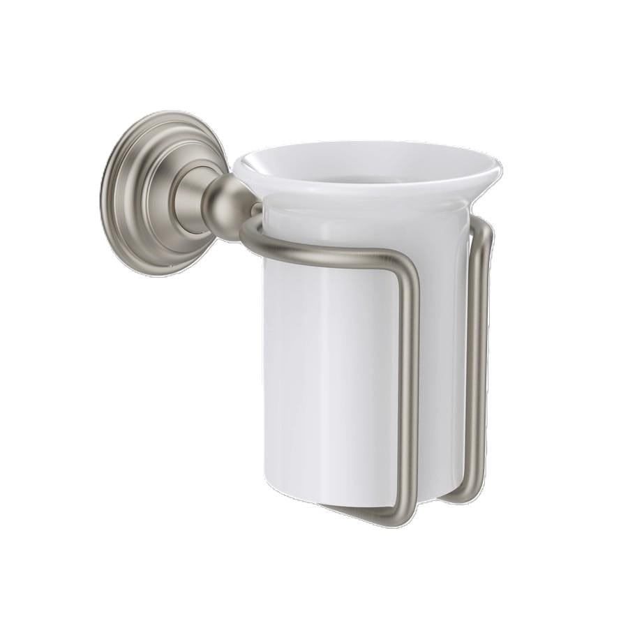 Crosswater Toothbrush Holder Brushed Nickel Crosswater Belgravia Tumbler and Holder