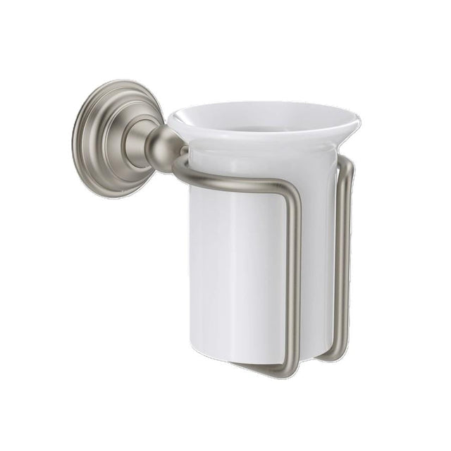 Crosswater Toothbrush Holder Brushed Nickel Crosswater Belgravia Tumbler and Holder