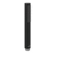 Villeroy & Boch Shower Handset Matt Black Villeroy & Boch Verve Single Function Round PencilShower Handset