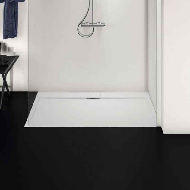 Ideal Standard Rectangle Shower Tray Ideal Standard Ultra Flat S i.life Shower Tray in Pure White