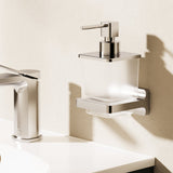 Crosswater Soap Dispenser Chrome Crosswater Rotar Soap Dispenser