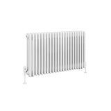 Eastbrook Rivassa Traditional 4 Column Radiator in Gloss White