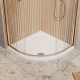 Aquarius Bathrooms Quadrant Shower Enclosure Aquarius Urbano 6mm Quadrant Shower Enclosure 1850mm