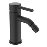 Ideal Standard Bidet Tap Ideal Standard Ceraline Single Lever Bidet Mixer Tap with Metal Pop-Up Waste in Silk Black
