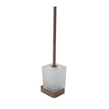 JTP Toilet Roll Holder Brushed Bronze JTP HIX Toilet Brush and Holder