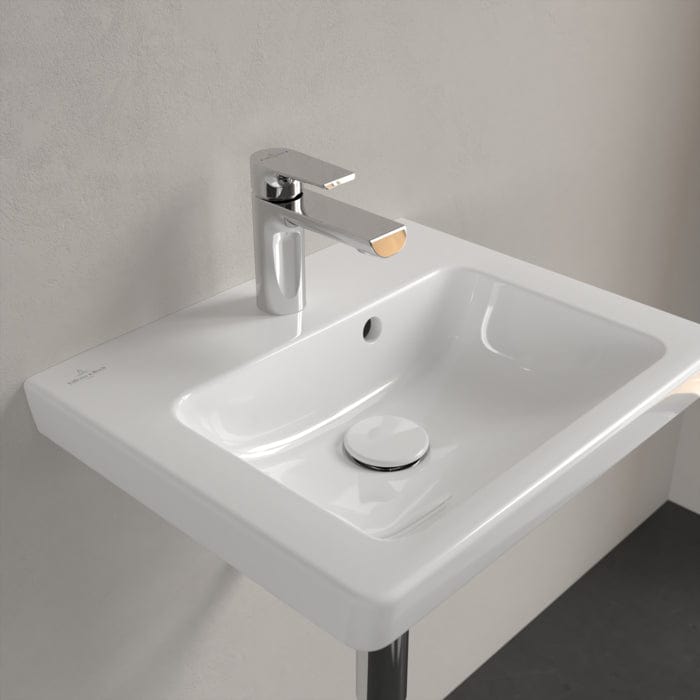 Villeroy & Boch Cloakroom Basin Villeroy & Boch Subway 2.0 450mm Cloakroom Basin with Overflow in White Alpin