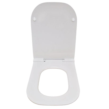 Roca Toilet Seats Roca The Gap Square Slimline Soft Close, Quick Release Toilet Seat