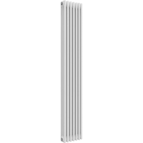 Aquarius Bathrooms Column Radiator 1800mm x 335mm Aquarius Foundry Vertical 3 Column Radiator in White