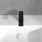 Villeroy & Boch Cloakroom Tap Villeroy & Boch Subway 3.0 Mini Basin Mixer Tap with Pop-Up Waste in Matt Black