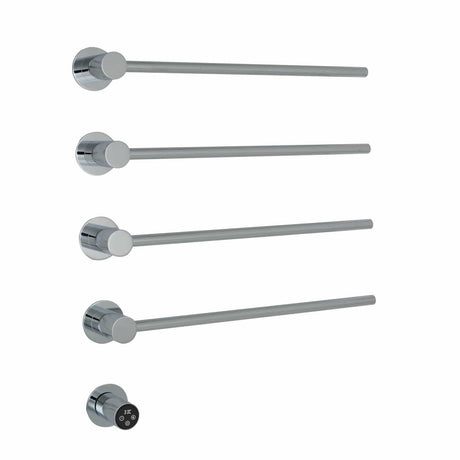 JTP Designer Towel Rail Chrome JTP Onyx Electric Designer Towel Radiator