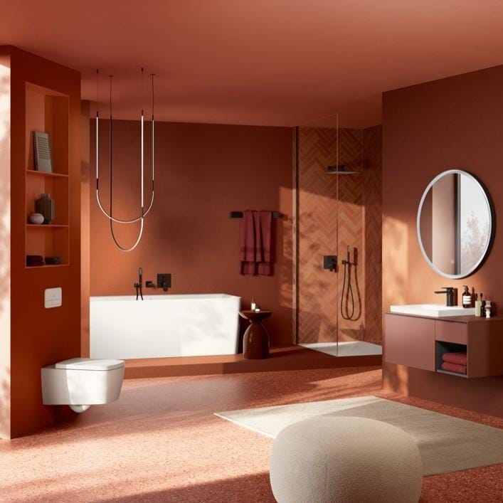 Villeroy & Boch Concealed Shower Valve Villeroy & Boch Subway 3.0 2-Outlet Single Lever Trim Set Mixer