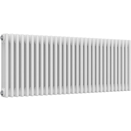 Aquarius Bathrooms Column Radiator 500mm x 1370mm Aquarius Foundry Horizontal 3 Column Radiator in White