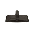 Crosswater Fixed Shower Head Carbon Black Crosswater MPRO Industrial Easy Clean 8" Shower Head
