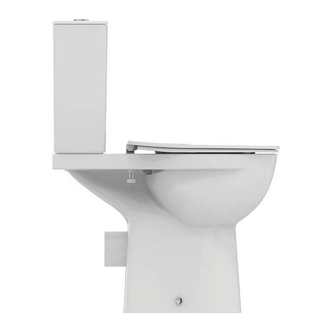 Ideal Standard Close Coupled Toilet Ideal Standard Eurovit+ Comfort Height Close Coupled Toilet with Soft Close Toilet Seat