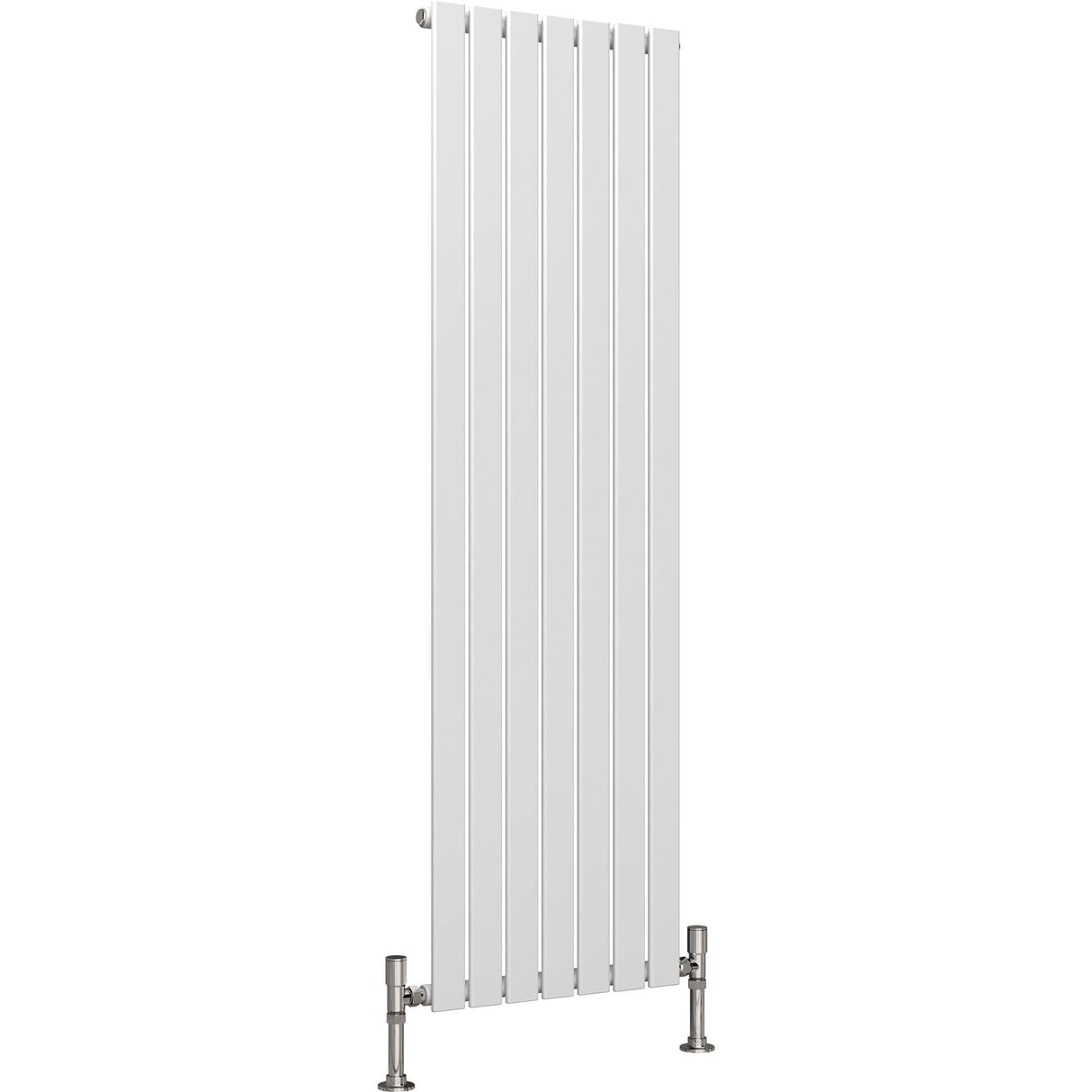 Aquarius Bathrooms Panel Radiator 1600 x490mm / White Aquarius Flat Single Vertical Radiator