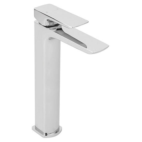 Sagittarius Tall Basin Tap Chrome Sagittarius Ravenna Tall Basin Mixer Tap with Sprung Waste