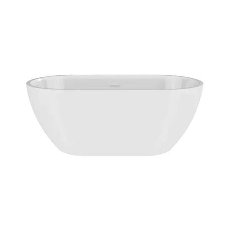 Aquarius Bathrooms Modern Freestanding Bath 1400 x 740mm Aquarius Drift Double Ended Freestanding Bath