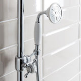 Crosswater Exposed Shower Set Crosswater Belgravia Thermostatic Shower Kit with Fixed Shower Head and Handset