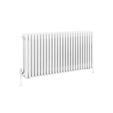 Eastbrook Eastbrook Rivassa Traditional 4 Column Radiator in Gloss White