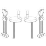 Villeroy & Boch Toilet Seat Villeroy & Boch Sentique Soft Close Toilet Seat in White Alpin