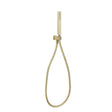 Aquarius Shower Handset Brushed Brass Aquarius RainLux Integrated Outlet Square Handheld Shower Kit