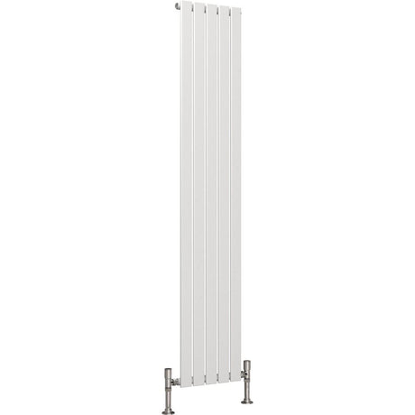 Aquarius Bathrooms Panel Radiator 1800 x 350mm / White Aquarius Flat Single Vertical Radiator