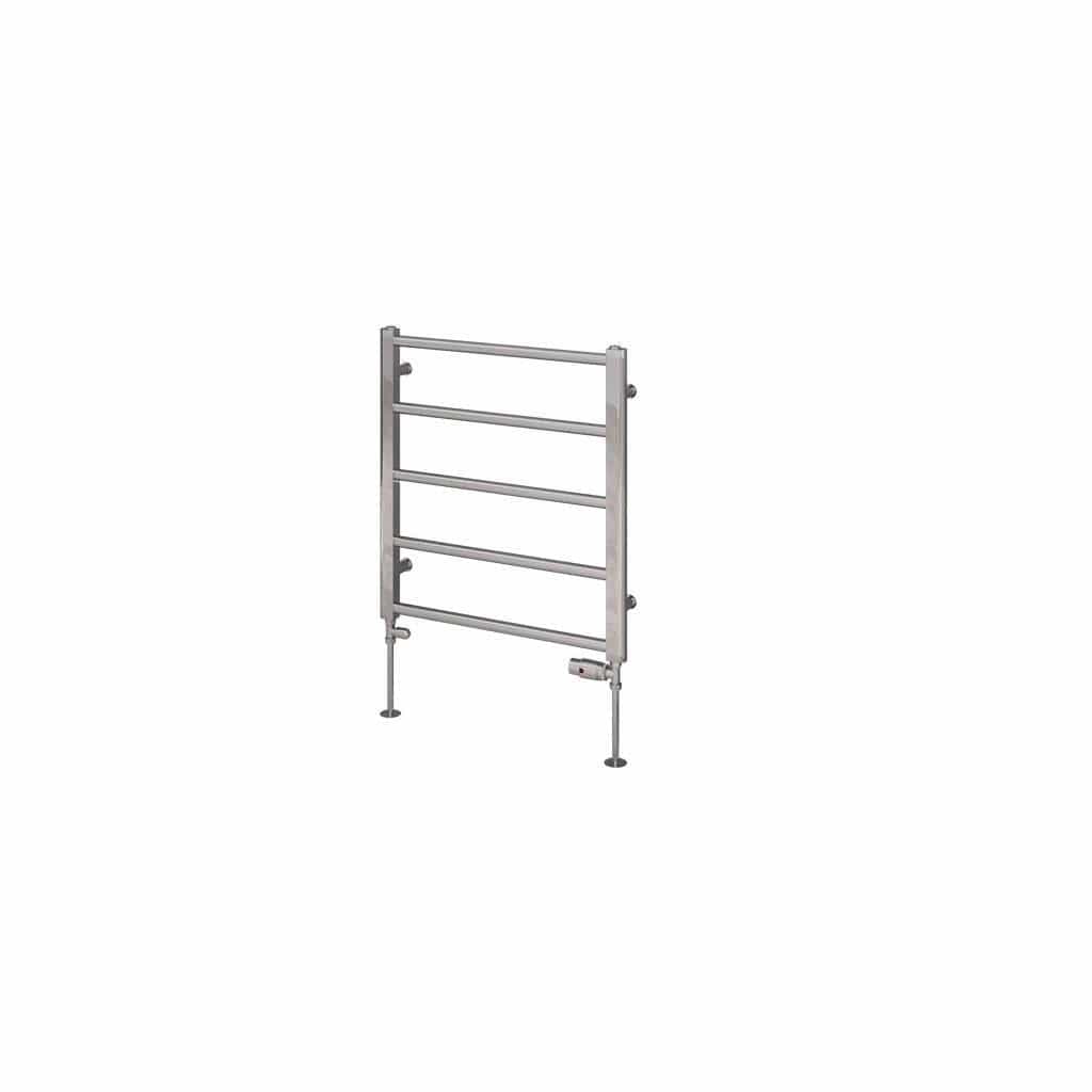 Eastbrook Ladder Rail 650 x 600 / Electric Only Eastbrook Tuscan Round Heated Towel Rail in Chrome