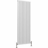 Aquarius Bathrooms Panel Radiator 1800 x630mm / White Aquarius Flat Double Vertical Panel Radiator