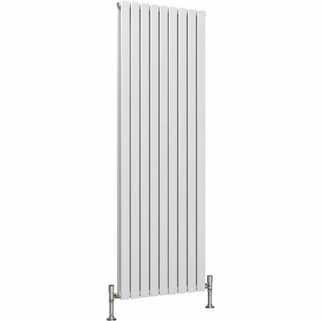 Aquarius Bathrooms Panel Radiator 1800 x630mm / White Aquarius Flat Double Vertical Panel Radiator