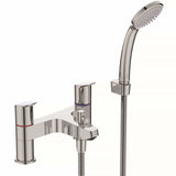 Ideal Standard Bath Shower Mixer Ideal Standard Ceraflex Two Hole Dual Control Bath Shower Mixer Tap in Chrome