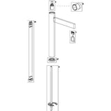 Villeroy & Boch Dawn Slim Tall Single-Lever Basin Mixer Tap