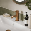 Aquarius Bathrooms Mono Basin Tap Brushed Bronze Aquarius Zanelli Mono Basin Mixer Tap with Waste