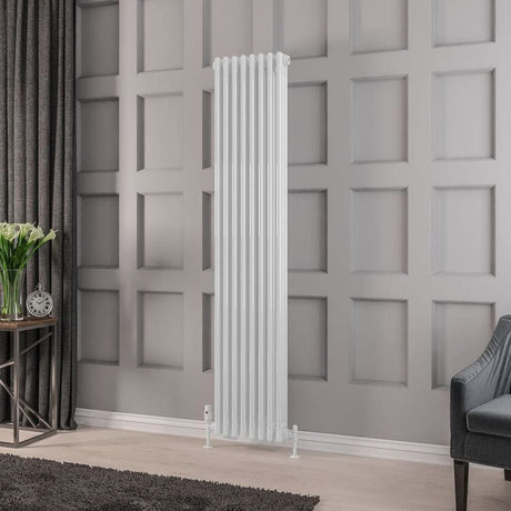 Eastbrook Rivassa Traditional 3 Column Radiator in White