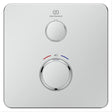 Ideal Standard Concealed Shower Valve Ideal Standard Ceratherm C25 Single Outlet Square Concealed Valve Trim-set in Chrome