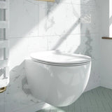 Crosswater Glide II Wall Hung Rimless Toilet with Quick Release Soft Close Seat