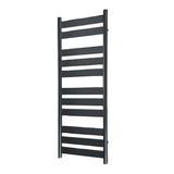 Redroom Designer Towel Radiator Redroom Azor Straight Vertical Designer Towel Rail in Anthracite