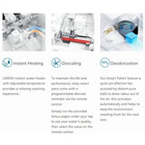 Imex Smart Toilet Imex Arco Back to Wall Rimless Smart Toilet