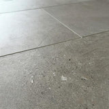 Aquarius Bathrooms Click Flooring Aquarius Siena Uniclic SPC Tile Flooring  in Grey Stone 1.44sqm - 100% Waterproof Rigid Core and Built-In Underlay